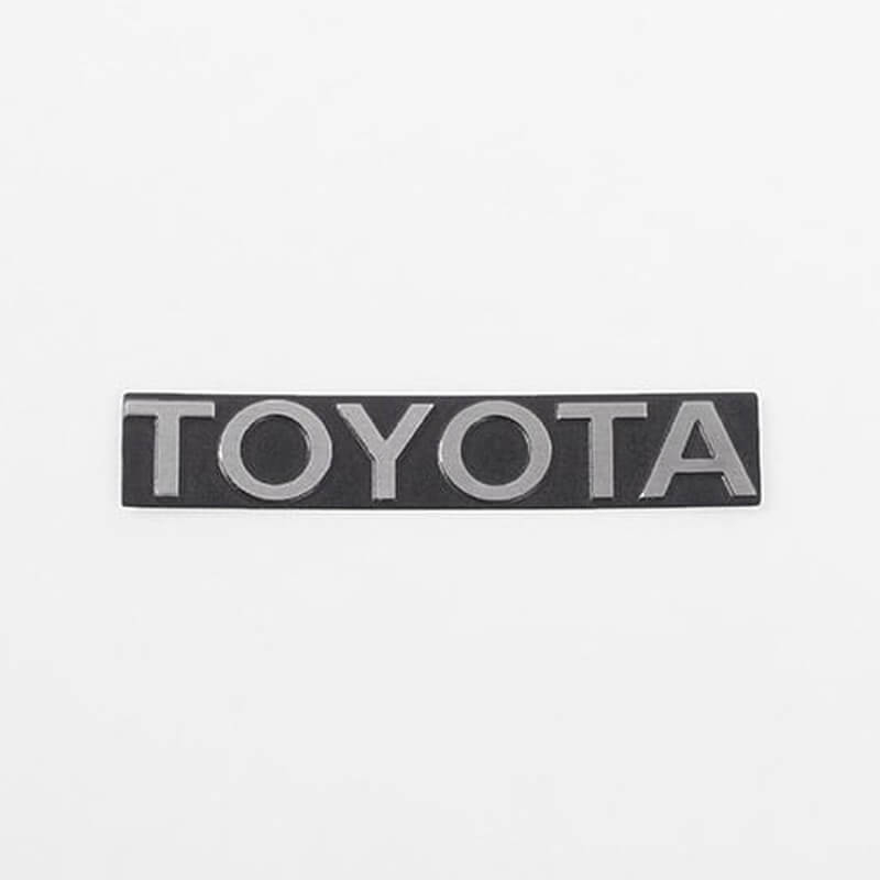 image RC4WD FRONT STEEL TOYOTA GRILLE DECAL - Image 1