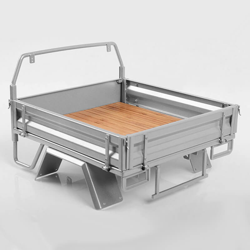 image RC4WD KOBER REAR BED FOR TF2 MOJAVE BODY (SILVER) - Image 1