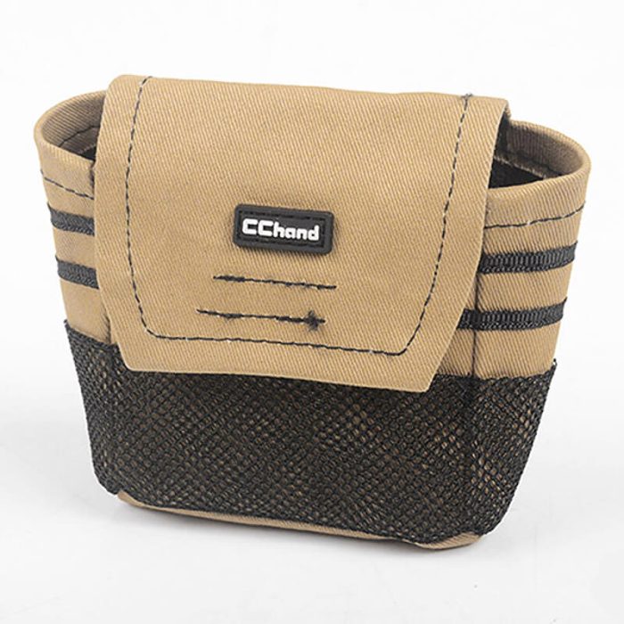 RC4WD MOUNTABLE TRASH BAG FOR SPARE TYRE (TAN) - Image 1
