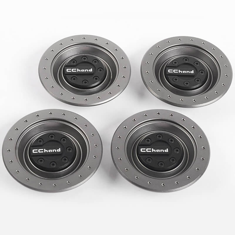 image RC4WD ARMOR WHEELS FOR DJI ROBOMASTER (GUNMETAL) - Image 1