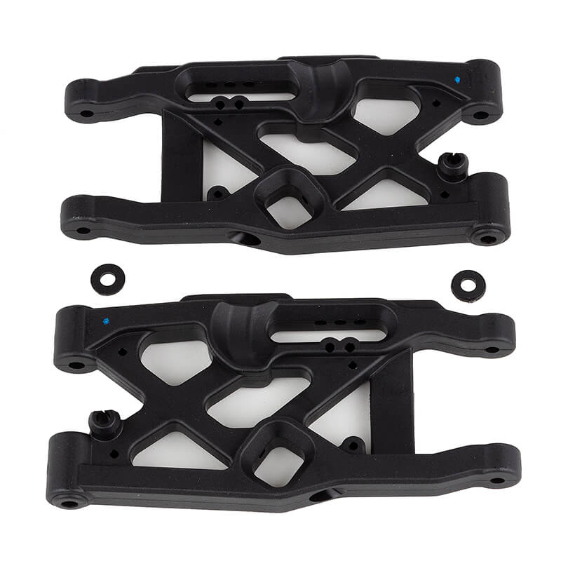 image TEAM ASSOCIATED RC8B4.1/e REAR SUSPENSION ARMS, MEDIUM - Image 1