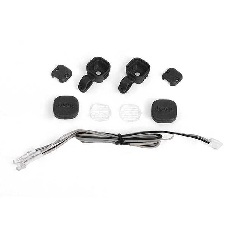 image RC4WD OFFROAD LIGHT SET W/ LED LIGHT KIT FOR AXIAL 1/10 SCX10 III JEEP (GLADIATOR/WRANGLER) - Image 1