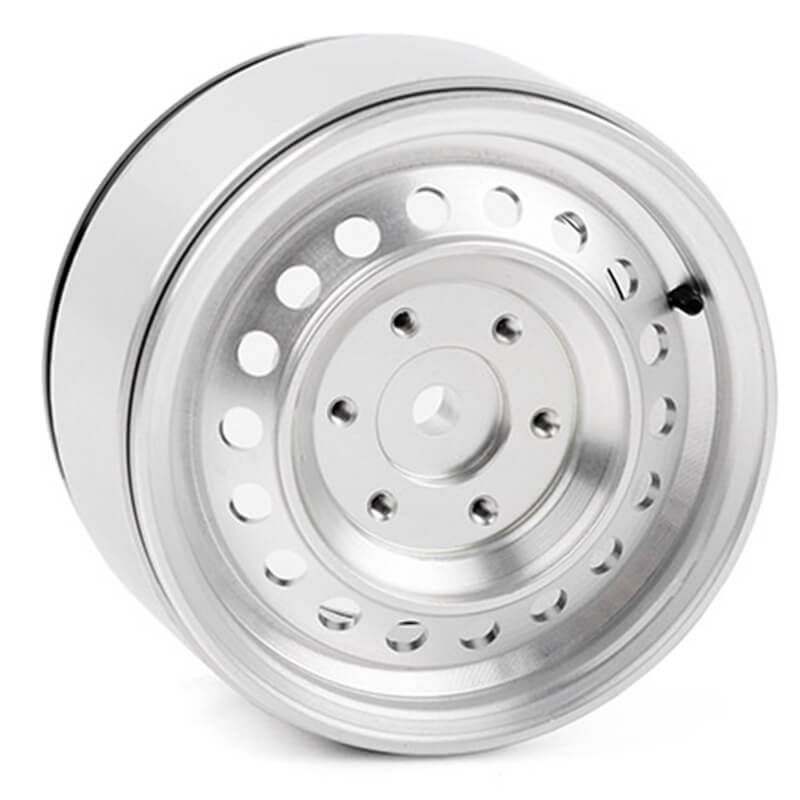 image RC4WD RAD 1.9" ALUMINUM INTERNAL BEADLOCK SINGLE WHEEL (SILVER) - Image 1