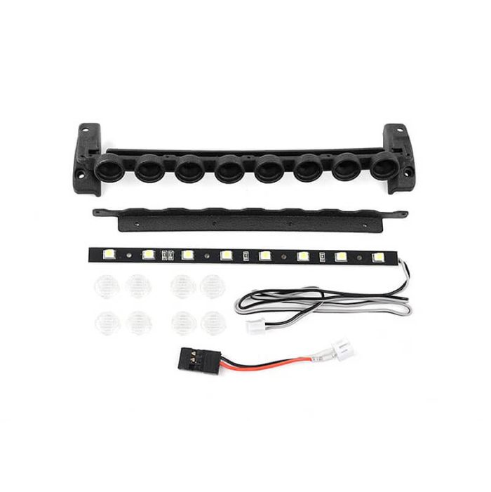 RC4WD LED LIGHT BAR FOR ROOF RACK & TRAXXAS TRX-4 2021 BRONCO (ROUND) - Image 1
