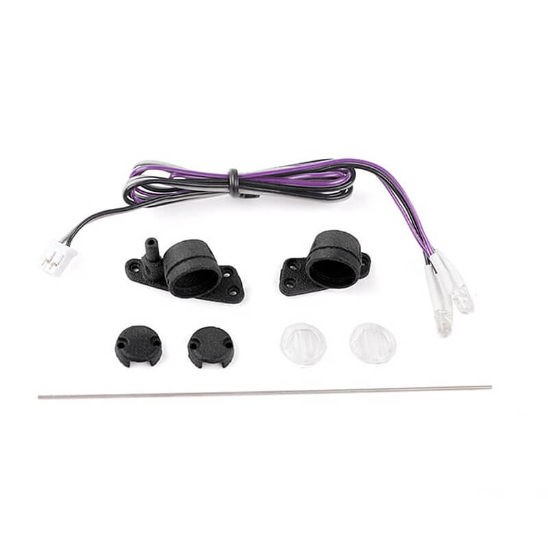 image RC4WD LED A PILLAR FRONT LIGHT & ANTENNA FOR TRAXXAS TRX-4 2021 BRONCO - Image 1