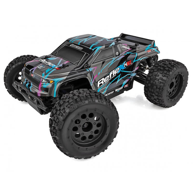image TEAM ASSOCIATED REFLEX 14MT BRUSHLESS RTR BLUE/PURPLE - Image 1