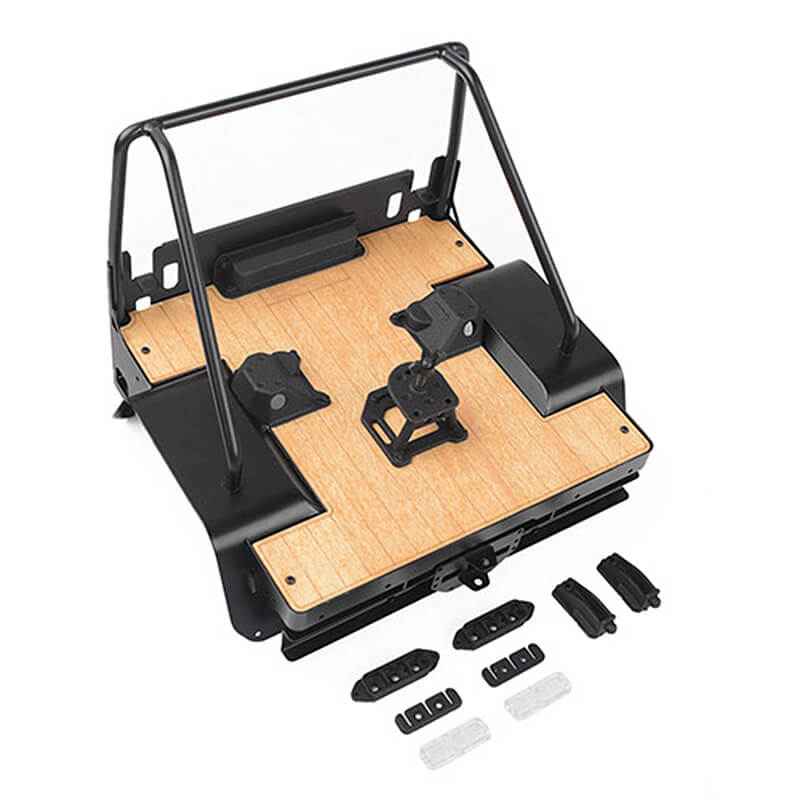 image RC4WD COMPLETE METAL REAR BED FOR VANQUISH VS4-10 PHOENIX - Image 1