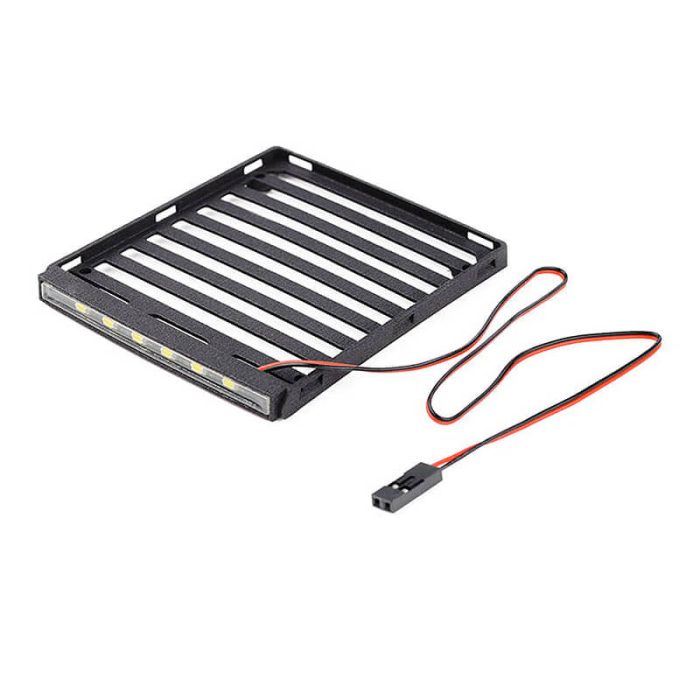 RC4WD FLAT ROOF RACK W/ LED FOR AXIAL SCX24 JT GLADIATOR - Image 1