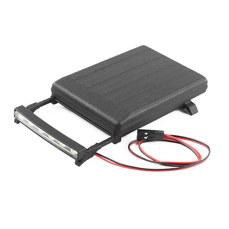 image RC4WD ROOF RACK & CARGO CARRIER W/LED FOR AXIAL SCX24 2021 FORD BRONCO - Image 1