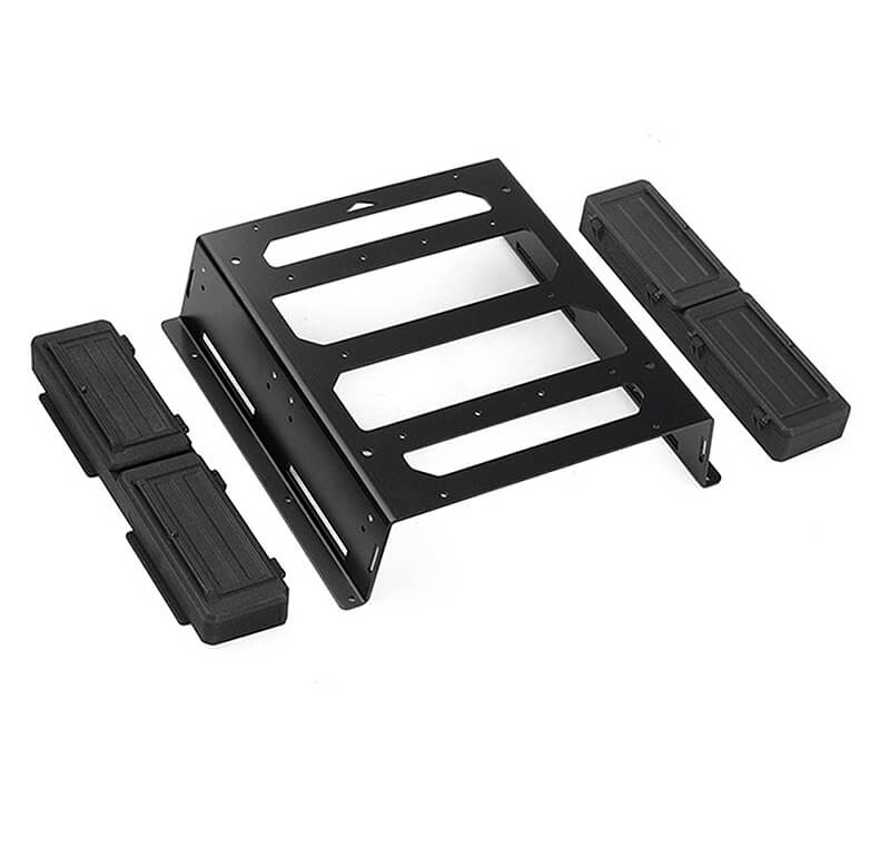 image RC4WD REAR BED RACK W/TOOL BOX FOR VANQUISH VS4-10 PHOENIX - Image 1