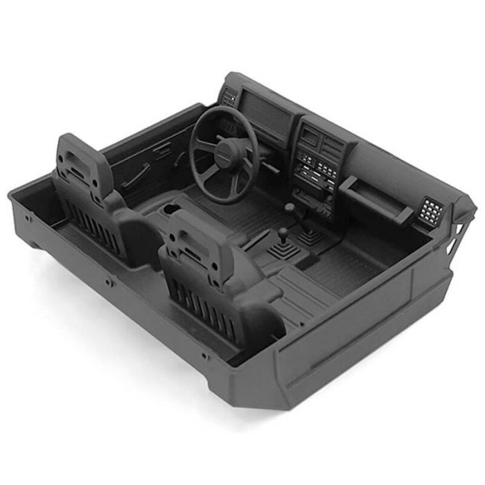 RC4WD DETAILED INTERIOR CAB FOR ENDURO BUSHIDO (BLACK) - Image 1