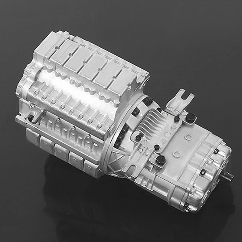 image RC4WD ECODRIVE 1/14 CVT AUTOMATIC TRANSMISSION FOR TAMIYA 1/14 SEMI TRUCKS - Image 1