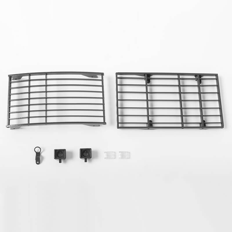 image RC4WD 1/14 SCALE EARTH DIGGER 360L CAB WINDOW PROTECTIVE SCREENS - Image 1