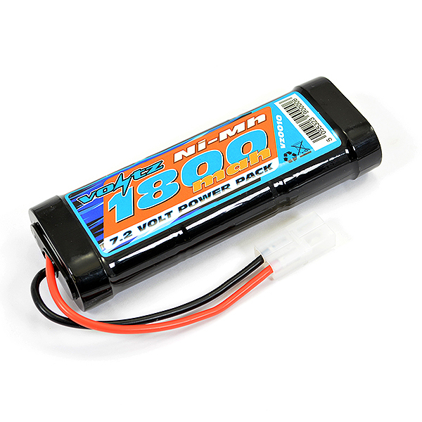 image Voltz 1800Mah 7.2v NiMH Stick Pack Battery W/Tamiya Connector - Image 1
