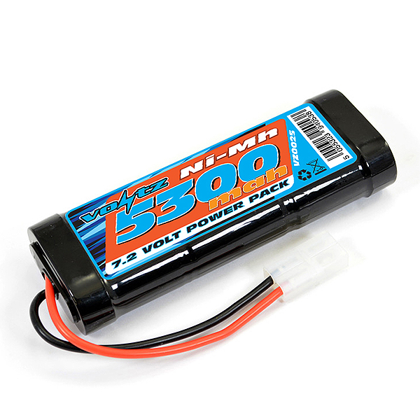 image Voltz 5300Mah 7.2v NiMH Stick Pack Battery W/Tamiya Connector - Image 1