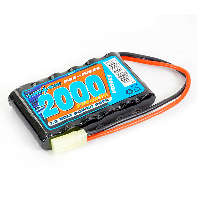 image VOLTZ HOBBY 7.2V 2000mah AA BATTERY PACK W/ MINI TAMIYA PLUG (HE00011) - Image 1