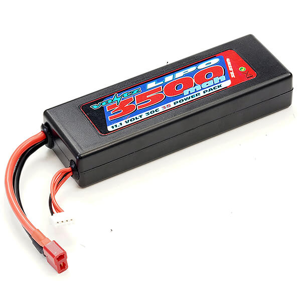 image VOLTZ 3500mAh HARD CASE 11.1V 3S 30C LiPo BATTERY - Image 1