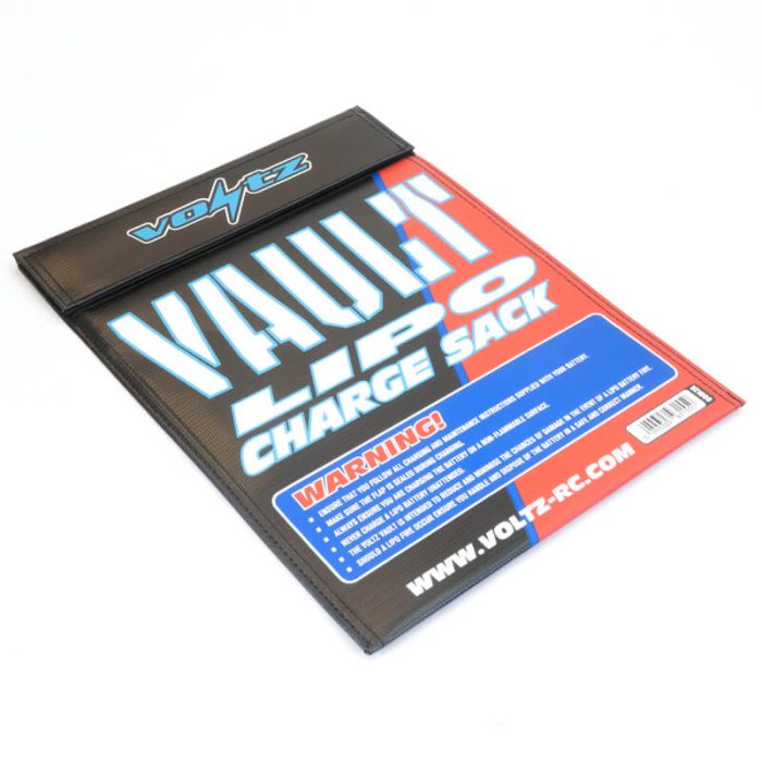 VOLTZ CHARGE VAULT LIPO SACK/BAG LARGE 23cm x 30cm - Image 1