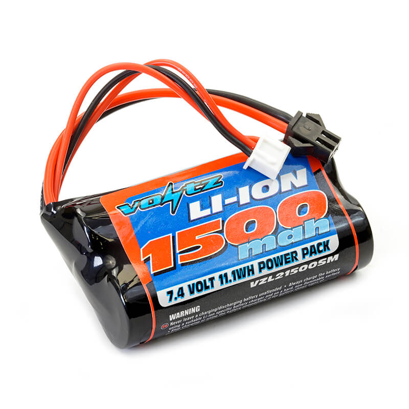 image VOLTZ LI-ION 7.4V 1500MAH BATTERY WITH SM2.5 CONNECTOR - Image 1