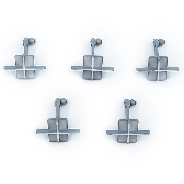 image XFLY ALPHA CONTROL HORN SET - GREY - Image 1