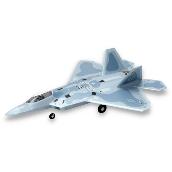 XFLY TWIN 40MM F-22 EDF 702MM JET WITHOUT TX/RX/BATT - Image 1