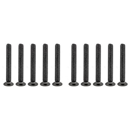 TEAM ASSOCIATED SCREWS, M3 x 25MM FHCS
