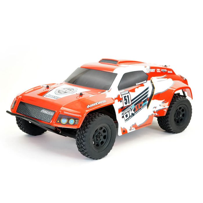 TEAM ASSOCIATED PRO2 DK10SW DAKAR 1/10 BUGGY RTR RED/WHITE - Image 1