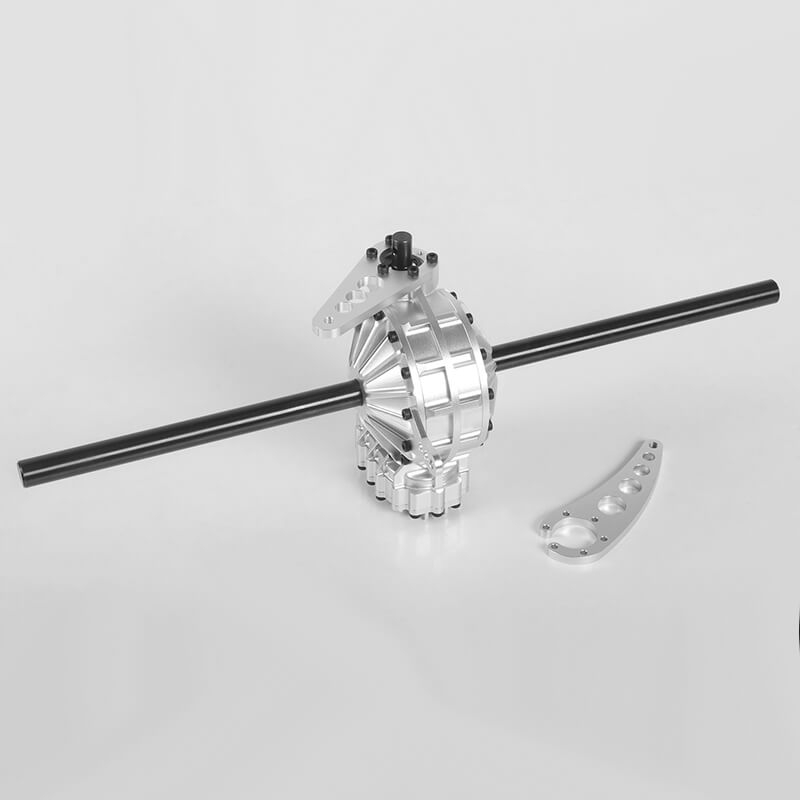 image RC4WD 1/4 SCALE ALUMINUM REAR AXLE W/QUICK CHANGE GEARS (SKELL - Image 1