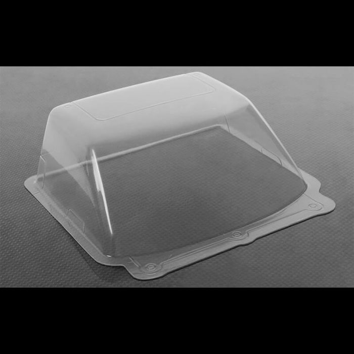 RC4WD CLEAR LEXAN WINDSHIELD FOR TAMIYA HILUX OR RC4WD MOJAV BODY - Image 1