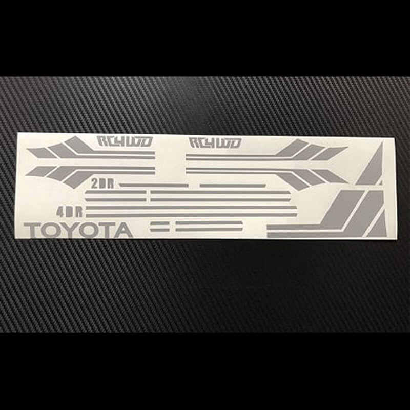 image RC4WD CLEAN STRIPES FOR MOJAVE II 2/4 DOOR DECAL SHEET (GREY - Image 1