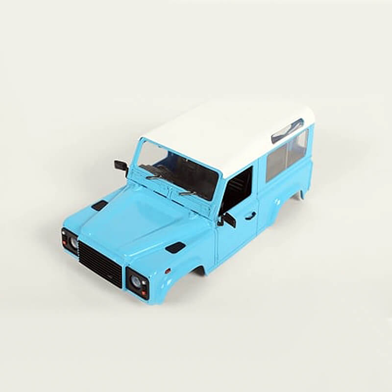 image RC4WD D90 BODY SET FOR 1/18 GELANDE II (BLUE) - Image 1