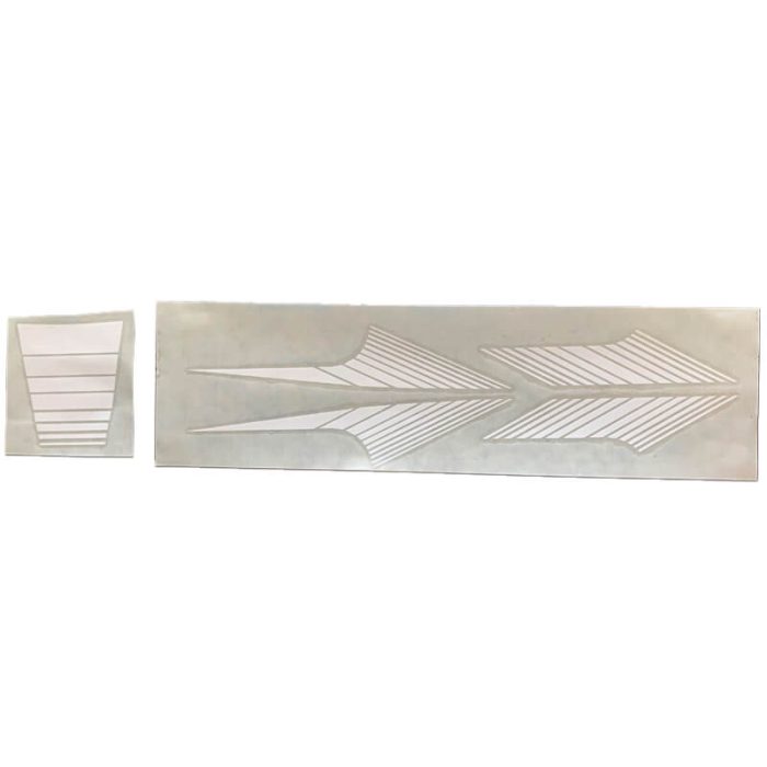 RC4WD CLASSIC STRIPES FOR 1985 4RUNNER SHEET (WHITE) - Image 1