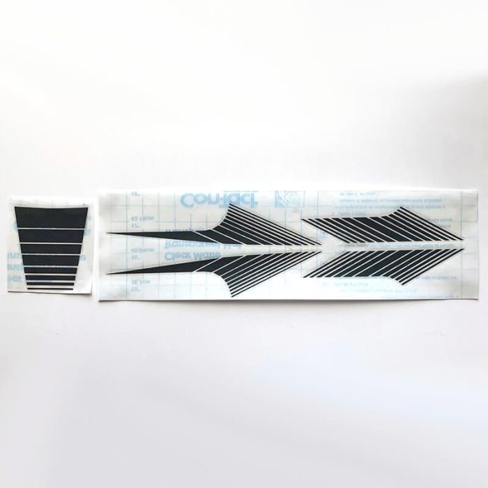 RC4WD CLASSIC STRIPES FOR 1985 4RUNNER SHEET (GREY) - Image 1