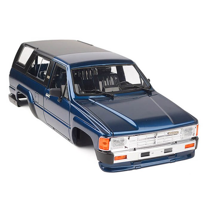 RC4WD 1985 TOYOTA 4RUNNER HARD BODY COMPLETE SET (MEDIUM BLUE) - Image 1