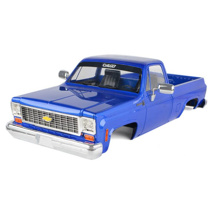 RC4WD CHEVROLET K10 SCOTTSDALE HARD BODY COMPLETE SET (BLUE) - Image 1