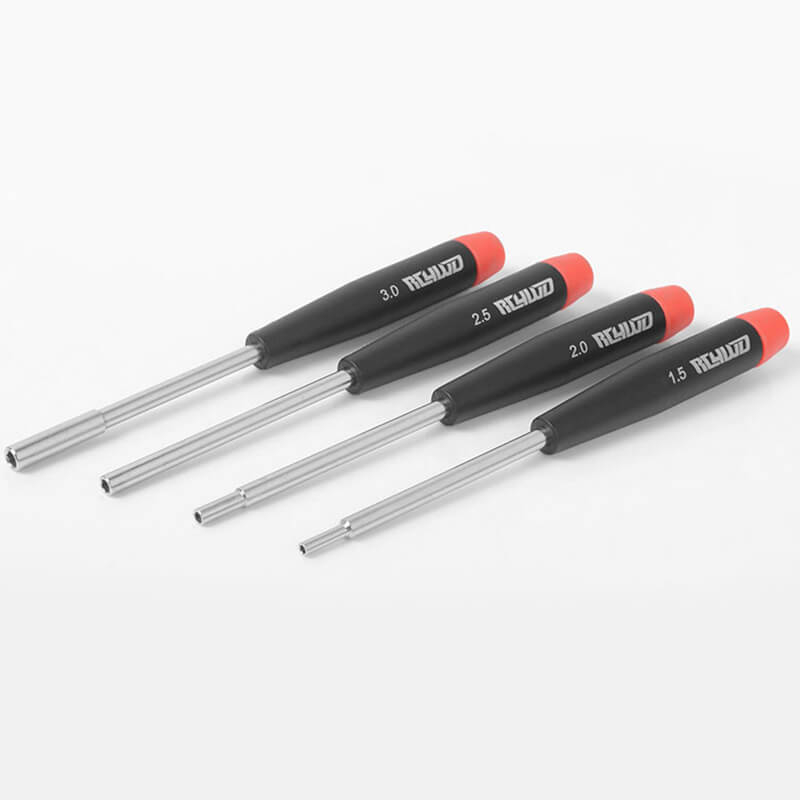 image RC4WD 4PC PRECISION METRIC HEX/NUT DRIVER SET - Image 1