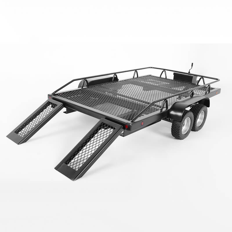 image RC4WD BIGDOG 1/8 DUAL AXLE SCALE CAR/TRUCK TRAILER - Image 1