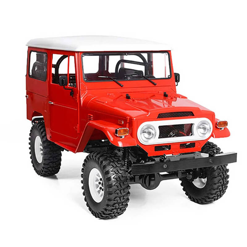image RC4WD GELANDE II RTR TRUCK W/CRUISER BODY SET (RED) - Image 1