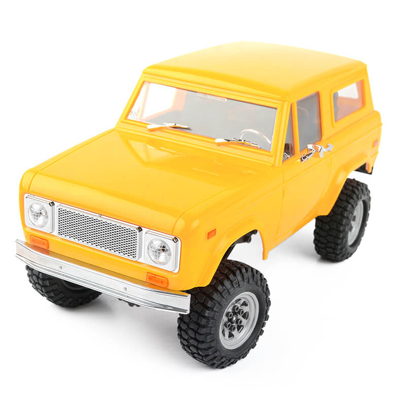 image RC4WD 1/18 GELANDE II RTR W/ BLACK HAWK HARD BODY SET - Image 1