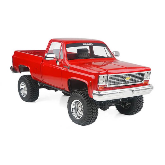 RC4WD TRAIL FINDER 2 LWB RTR WITH CHEVROLET K10 HARD BODY RED - Image 1