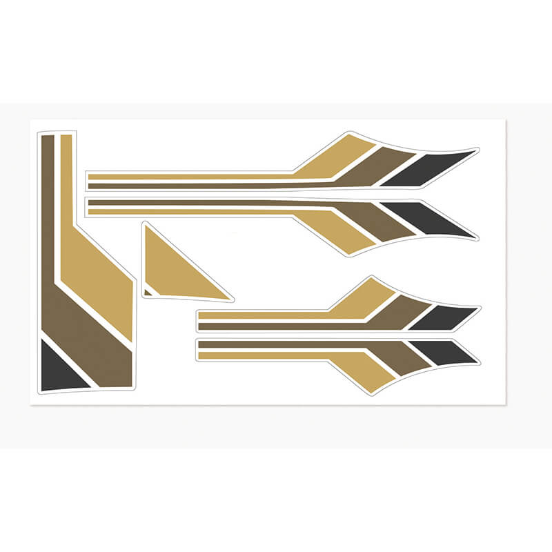 image RC4WD TOYOTA 82-83 BODY DECALS (BROWN) - Image 1