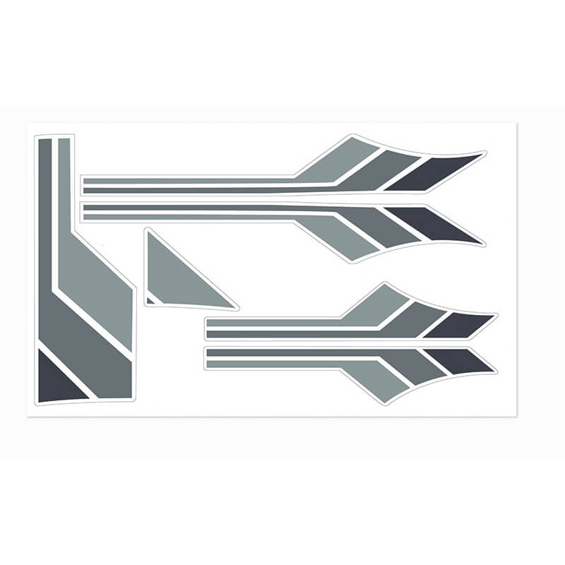 image RC4WD TOYOTA 82-83 BODY DECALS (GREY) - Image 1