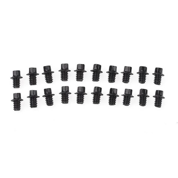 RC4WD MINIATURE SCALE HEX BOLTS (M1.6 X 2MM) (BLACK) - Image 1