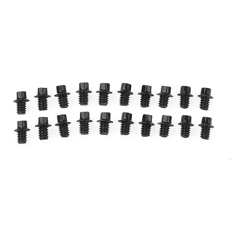 image RC4WD MINIATURE SCALE HEX BOLTS (M1.6 X 2MM) (BLACK) - Image 1