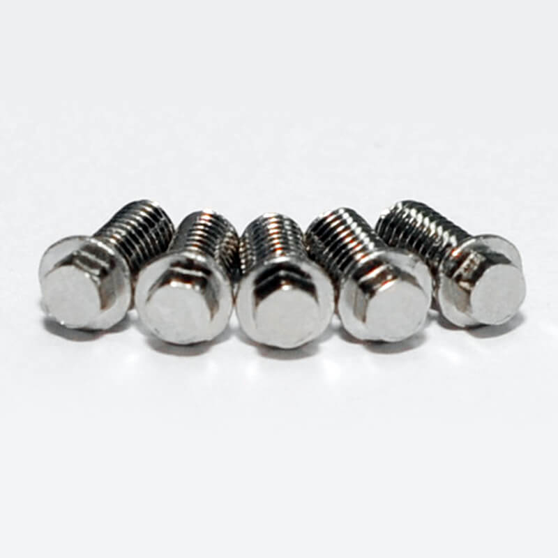 image RC4WD MINIATURE SCALE HEX BOLTS (M3 X 6MM) (SILVER) - Image 1