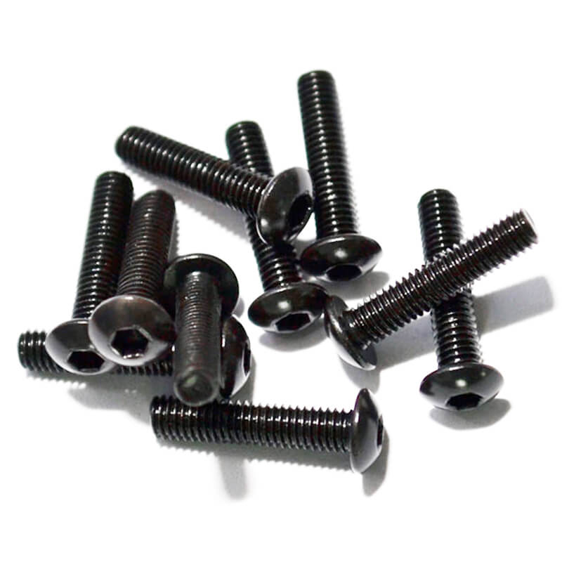 image RC4WD STEEL BUTTON HEAD CAP SCREWS M3 X 16MM (10) - Image 1