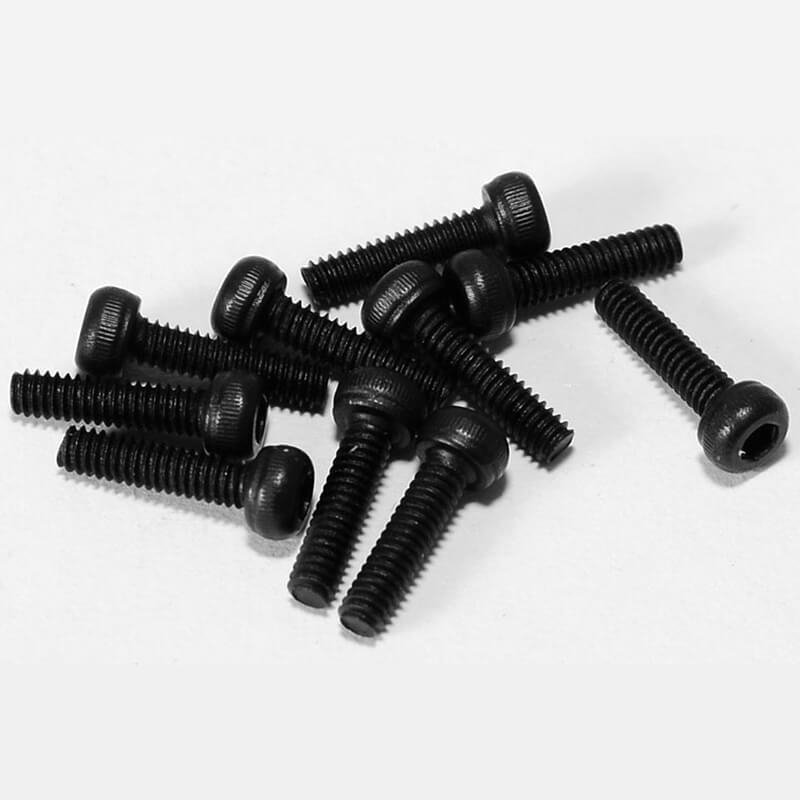 image RC4WD STEEL SOCKET HEAD CAP SCREWS M2 X 8MM (10) - Image 1