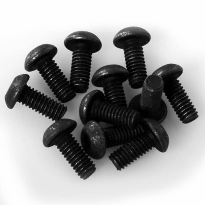 image RC4WD STEEL BUTTON HEAD CAP SCREWS M2.5 X 6MM (10) - Image 1