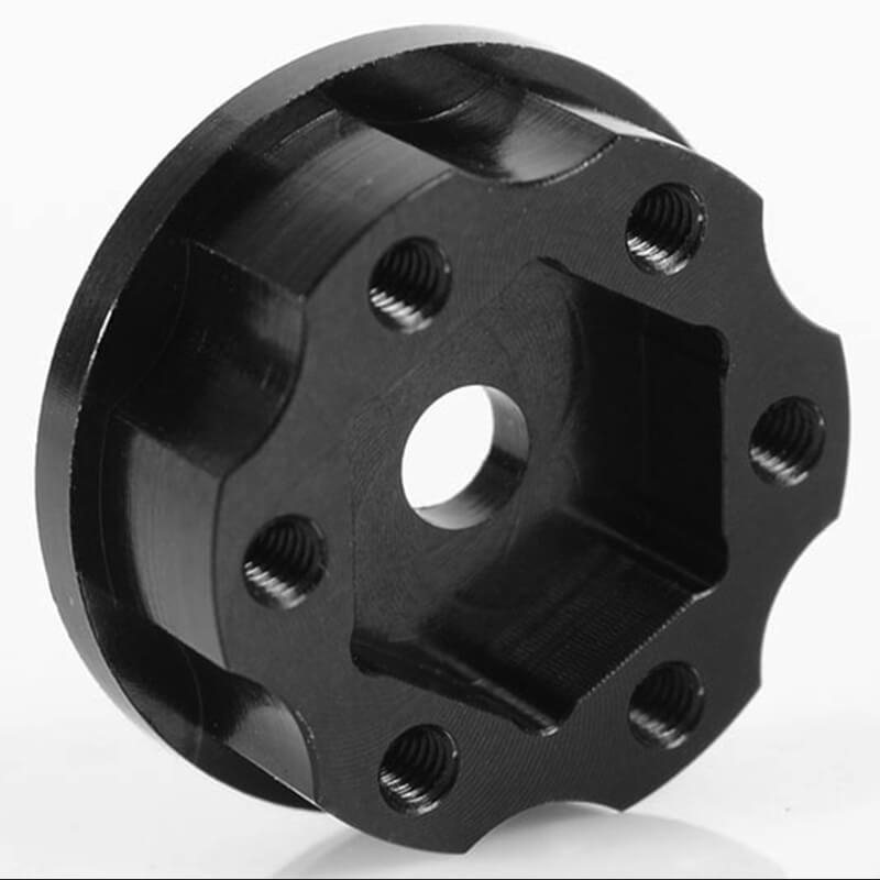 image RC4WD 1.9"/2.2" 6 LUG STEEL WHEEL HEX HUB +3 OFFSET - Image 1