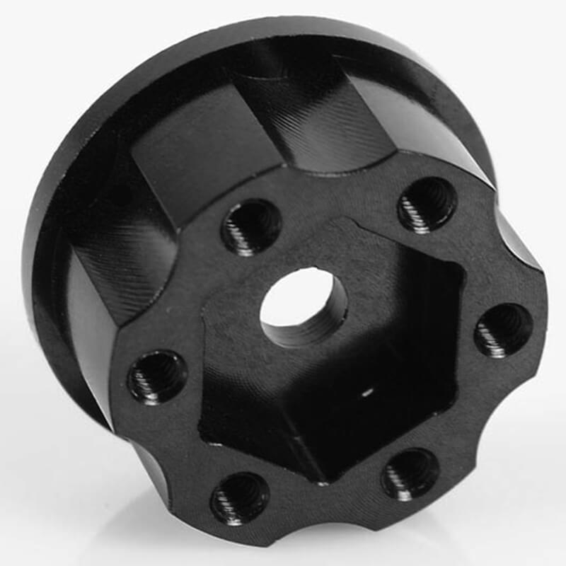 image RC4WD 1.9"/2.2" 6 LUG STEEL WHEEL HEX HUB +6 OFFSET - Image 1